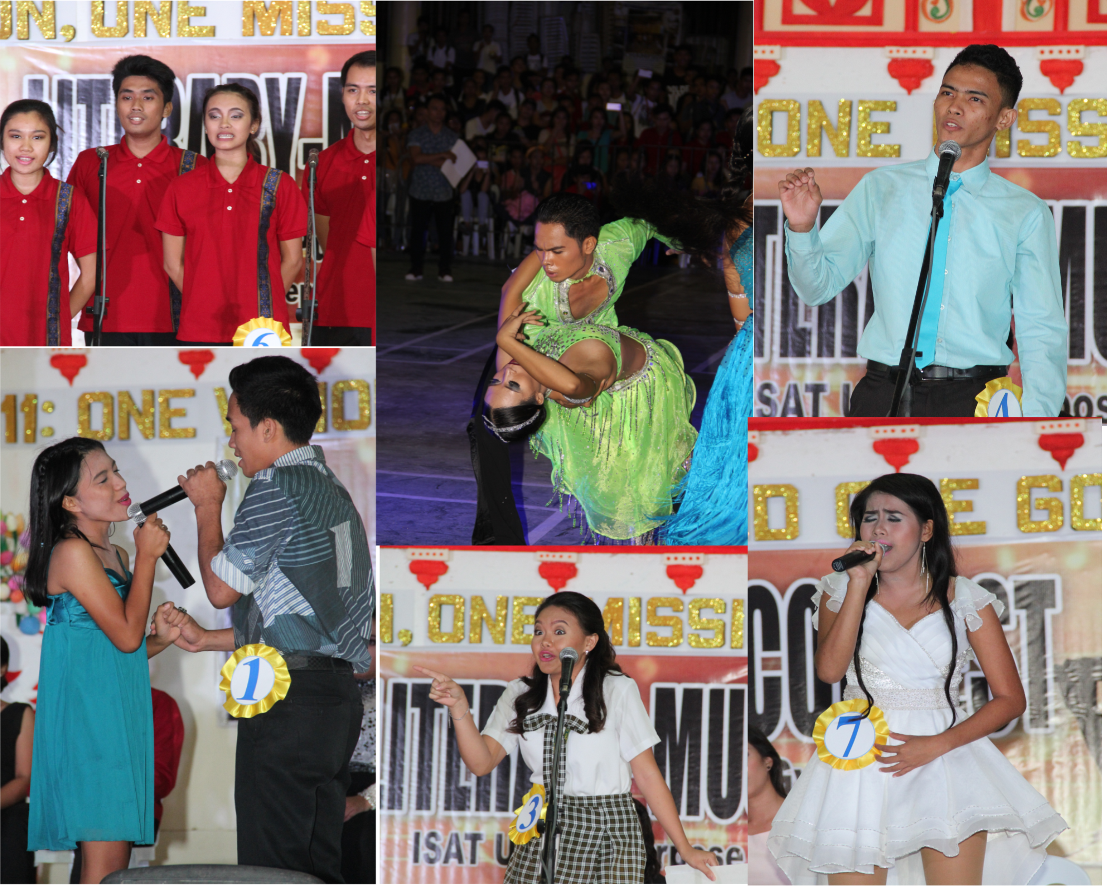 Different talents are showcased in the Literary-Musical Competition.
