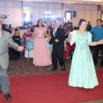 The University key officials and selected faculty display their mastery of the dance floor.